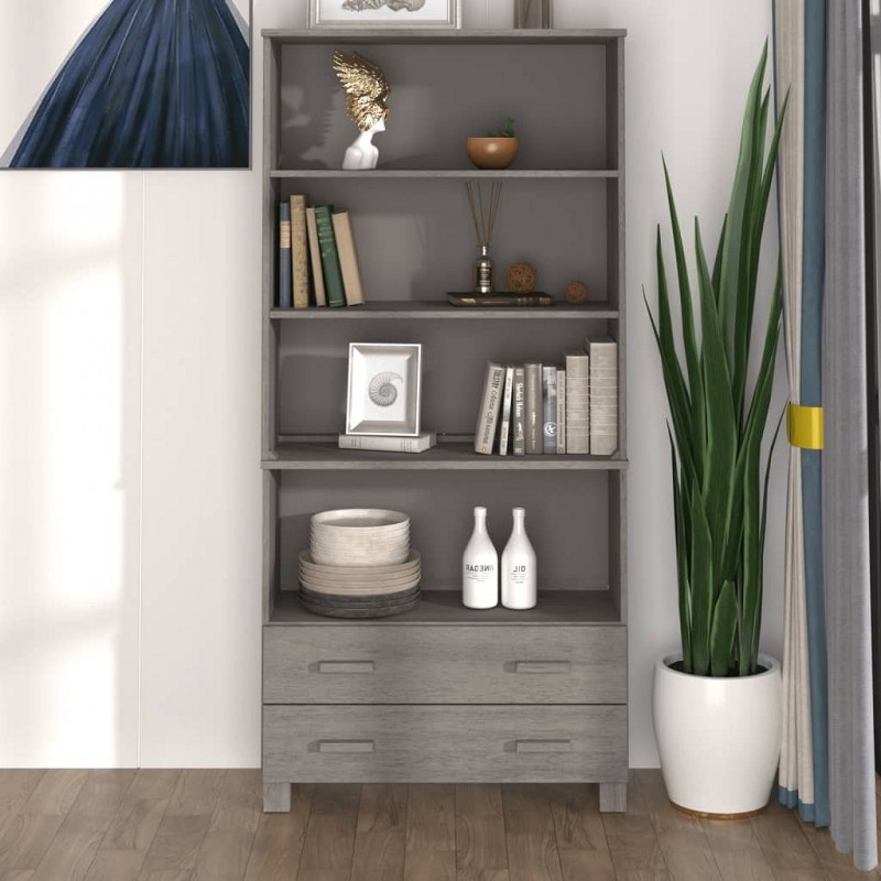 Acquista Credenza in Legno Massello di Pino Grigio Chiaro con riferimento GHV-3100937 della ditta GARDENHOME