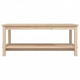 Acquista Tavolino da Salotto 110x55x45 cm Legno Massello di Pino con riferimento GHV-822272 della ditta GARDENHOME