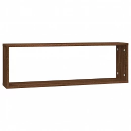 Acquista Mensole Muro Cubo 2 Rovere Marrone 80x15x26,5 Legno Multistrato con riferimento GHV-815921 della ditta GARDENHOME