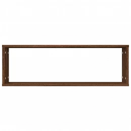 Acquista Mensole Muro Cubo 2 Rovere Marrone 80x15x26,5 Legno Multistrato con riferimento GHV-815921 della ditta GARDENHOME
