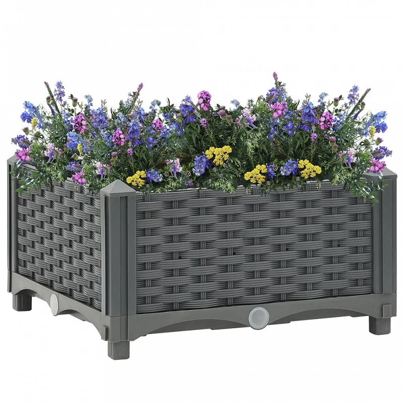 Acquista Fioriera Rialzata 40x40x23 cm in Polipropilene con riferimento GHV-310397 della ditta GARDENHOME