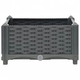 Acquista Fioriera Rialzata 40x40x23 cm in Polipropilene con riferimento GHV-310397 della ditta GARDENHOME