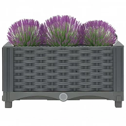 Acquista Fioriera Rialzata 40x40x23 cm in Polipropilene con riferimento GHV-310397 della ditta GARDENHOME