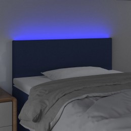 Acquista Testiera a LED Blu 100x5x78/88 cm in Tessuto con riferimento GHV-3121328 della ditta GARDENHOME