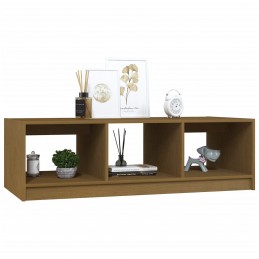 Acquista Tavolino da Salotto Miele 110x50x34 cm Legno Massello di Pino con riferimento GHV-809915 della ditta GARDENHOME