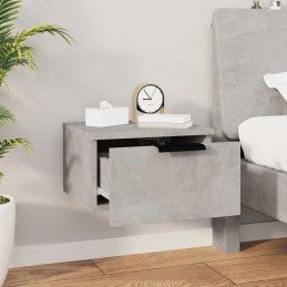 Acquista Comodino a Muro Grigio Cemento 34x30x20 cm con riferimento GHV-811384 della ditta GARDENHOME