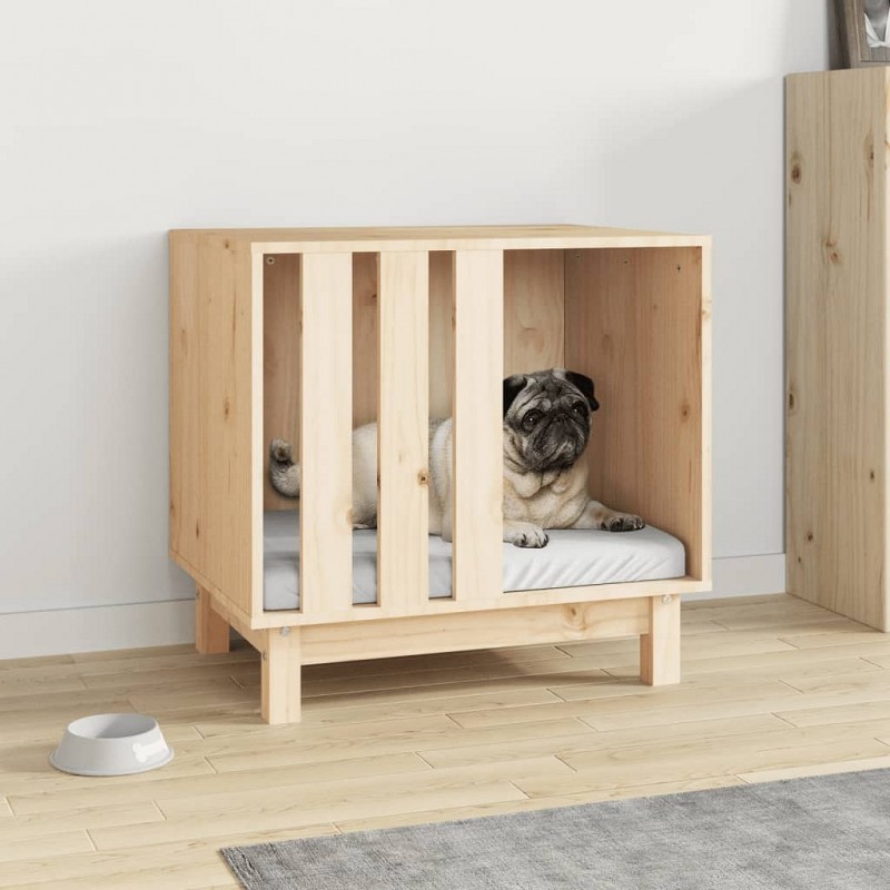 Acquista Casetta per Cani 60x45x57 cm in Legno Massello di Pino con riferimento GHV-822476 della ditta GARDENHOME