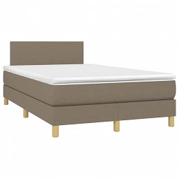 Acquista Letto a Molle con Materasso e LED Tortora 120x200cm in Tessuto con riferimento GHV-3133545 della ditta 