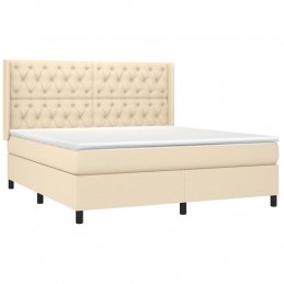 Acquista Giroletto a Molle con Materasso Crema 160x200 cm in Tessuto con riferimento GHV-3131686 della ditta 