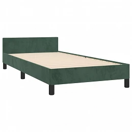Acquista Giroletto con Testiera Verde Scuro 90x200 cm in Velluto con riferimento GHV-347552 della ditta 