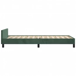 Acquista Giroletto con Testiera Verde Scuro 90x200 cm in Velluto con riferimento GHV-347552 della ditta 
