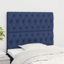 Testiera 2 pz Blu 90 x 7 x...