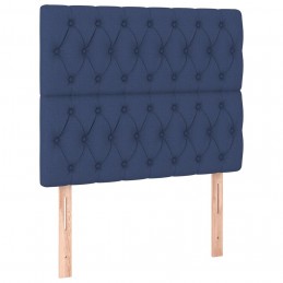 Acquista Testiera 2 pz Blu 90 x 7 x 78/88 cm in Tessuto con riferimento GHV-3116656 della ditta 