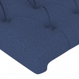 Acquista Testiera 2 pz Blu 90 x 7 x 78/88 cm in Tessuto con riferimento GHV-3116656 della ditta 