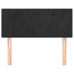 Acquista Testiera Nera 80x5x78/88 cm in Velluto con riferimento GHV-345740 della ditta 