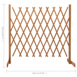 Acquista Traliccio da Giardino Arancione 180x100 cm Massello di Abete con riferimento GHV-314828 della ditta 