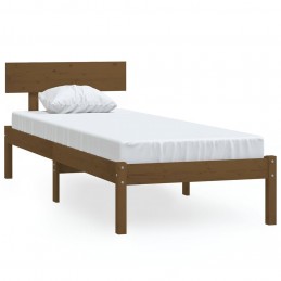 Acquista Giroletto Miele Legno Massello di Pino 90x190cm UK Small Single con riferimento GHV-810115 della ditta 