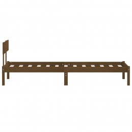 Acquista Giroletto Miele Legno Massello di Pino 90x190cm UK Small Single con riferimento GHV-810115 della ditta 