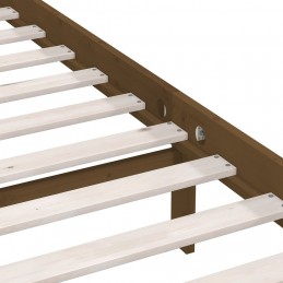 Acquista Giroletto Miele Legno Massello di Pino 90x190cm UK Small Single con riferimento GHV-810115 della ditta 