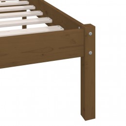Acquista Giroletto Miele Legno Massello di Pino 90x190cm UK Small Single con riferimento GHV-810115 della ditta 