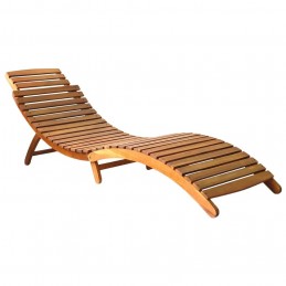 Acquista Lettini Prendisole 2 pz in Legno Massello di Acacia con riferimento GHV-3077360 della ditta 