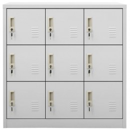 Acquista Armadietti con Chiave 5 pz Grigio Chiaro 90x45x92,5 cm Acciaio con riferimento GHV-3095243 della ditta 