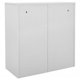 Acquista Armadietti con Chiave 5 pz Grigio Chiaro 90x45x92,5 cm Acciaio con riferimento GHV-3095243 della ditta 