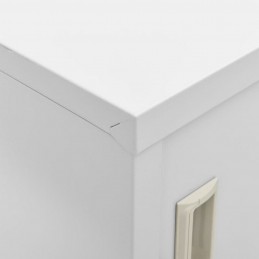 Acquista Armadietti con Chiave 5 pz Grigio Chiaro 90x45x92,5 cm Acciaio con riferimento GHV-3095243 della ditta 