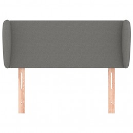 Acquista Testiera ad Orecchio Grigio Scuro 83x23x78/88 cm in Tessuto con riferimento GHV-3116839 della ditta 