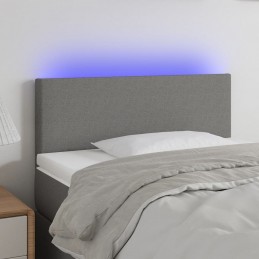 Testiera a LED Grigio Scuro...
