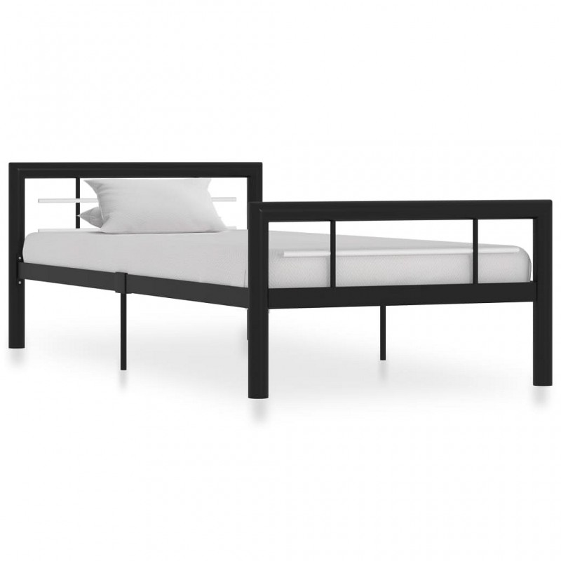 Acquista Giroletto Nero e Bianco in Metallo 90x200 cm con riferimento GHV-284550 della ditta 
