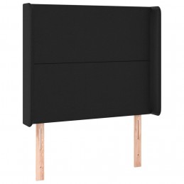 Acquista Testiera a LED Nera 103x16x118/128 cm in Similpelle con riferimento GHV-3123852 della ditta 