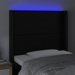 Acquista Testiera a LED Nera 103x16x118/128 cm in Similpelle con riferimento GHV-3123852 della ditta 