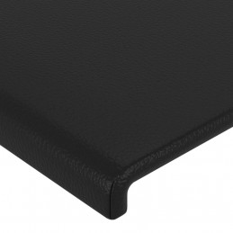 Acquista Testiera a LED Nera 103x16x118/128 cm in Similpelle con riferimento GHV-3123852 della ditta 