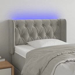 Testiera a LED Grigio...