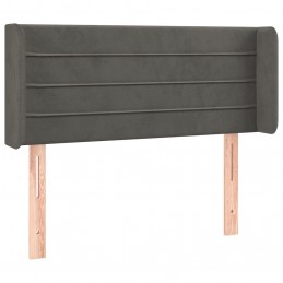 Acquista Testiera ad Orecchio Grigio Scuro 103x16x78/88 cm in Velluto con riferimento GHV-3118951 della ditta 