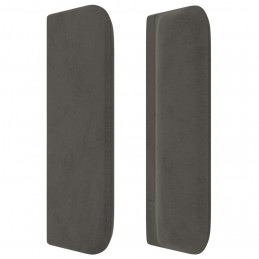 Acquista Testiera ad Orecchio Grigio Scuro 103x16x78/88 cm in Velluto con riferimento GHV-3118951 della ditta 