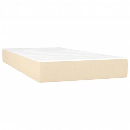 Acquista Letto a Molle con Materasso e LED Crema 90x190 cm in Tessuto con riferimento GHV-3135722 della ditta 