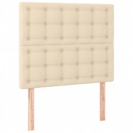 Acquista Letto a Molle con Materasso e LED Crema 90x190 cm in Tessuto con riferimento GHV-3135722 della ditta 