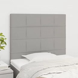 Testiera 2 pz Grigio Chiaro...