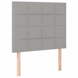 Acquista Testiera 2 pz Grigio Chiaro 80x5x78/88 cm in Tessuto con riferimento GHV-3116306 della ditta 