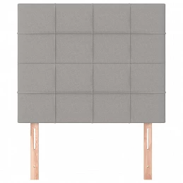 Acquista Testiera 2 pz Grigio Chiaro 80x5x78/88 cm in Tessuto con riferimento GHV-3116306 della ditta 