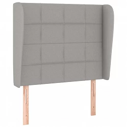 Acquista Testiera ad Orecchio Grigio Chiaro 83x23x118/128 cm in Tessuto con riferimento GHV-3117930 della ditta 