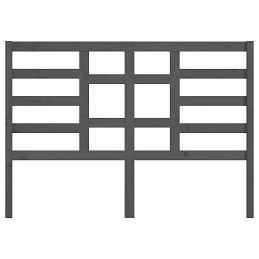 Acquista Testiera per Letto Grigia 156x4x104cm in Legno Massello di Pino con riferimento GHV-818147 della ditta 