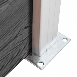 Acquista Pannello di Recinzione in WPC 175x105 cm Nero con riferimento GHV-148976 della ditta 