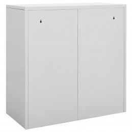 Acquista Armadietti con Chiave 2 pz Grigio Chiaro 90x45x92,5 cm Acciaio con riferimento GHV-3095231 della ditta 