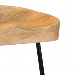 Acquista Sgabelli da Bar Gavin 2 pz in Legno Massello di Mango con riferimento GHV-247837 della ditta 