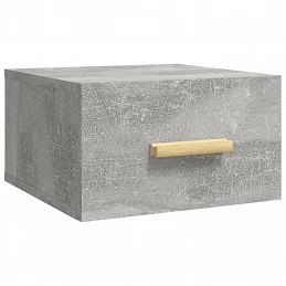 Acquista Comodino a Muro Grigio Cemento 35x35x20 cm con riferimento GHV-812842 della ditta 
