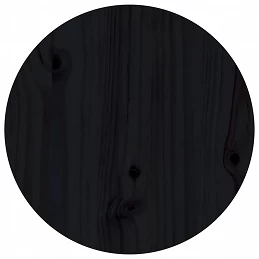 Acquista Tavolino da Salotto Nero Ø 40x60 cm in Legno Massello di Pino con riferimento GHV-822361 della ditta 