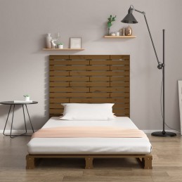 Acquista Testiera da Parete Miele 96x3x91,5 cm in Legno Massello di Pino con riferimento GHV-824676 della ditta 
